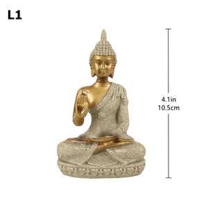 28 Style Miniature Buddha Statue Nature Sandstone Fengshui Thailand Buddha Sculpture Hindu Figurine Home Decorative Ornament 15 acacuss