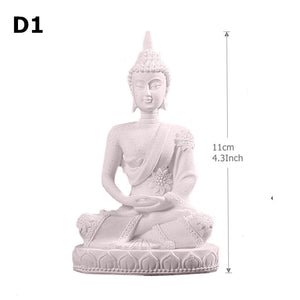 28 Style Miniature Buddha Statue Nature Sandstone Fengshui Thailand Buddha Sculpture Hindu Figurine Home Decorative Ornament 15 acacuss