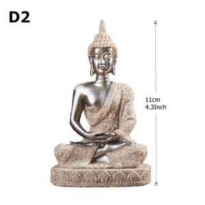 28 Style Miniature Buddha Statue Nature Sandstone Fengshui Thailand Buddha Sculpture Hindu Figurine Home Decorative Ornament 15 acacuss