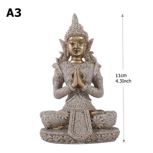 28 Style Miniature Buddha Statue Nature Sandstone Fengshui Thailand Buddha Sculpture Hindu Figurine Home Decorative Ornament 15 acacuss