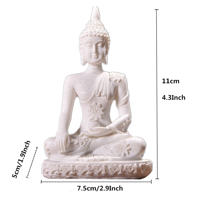 28 Style Miniature Buddha Statue Nature Sandstone Fengshui Thailand Buddha Sculpture Hindu Figurine Home Decorative Ornament 15 acacuss