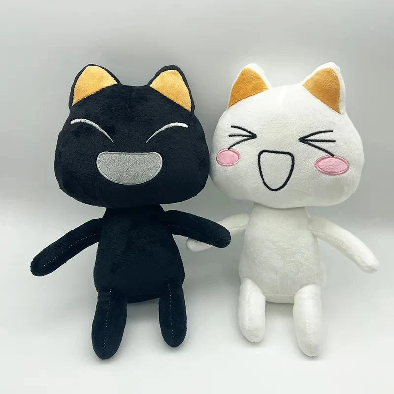 28cm Kawaii Toro Inoue The Cat Plush Toy Soft Anime Cartoon Animal Doll Room Decorations Birthday Gifts Christmas Gifts for Kids acacuss