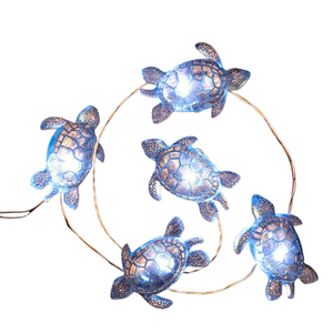 2M Sea Animals Turtle String Light Mermaid Party Under The Sea Birthday Party Decoration Beach Theme Fairy Light For Home Indoor acacuss