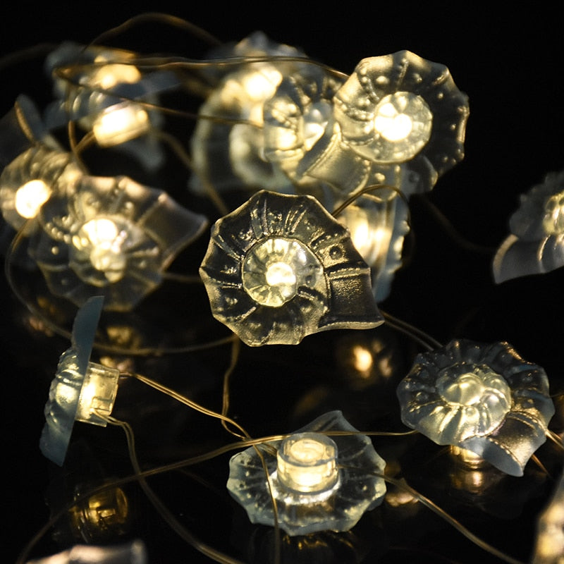 2M Sea Animals Turtle String Light Mermaid Party Under The Sea Birthday Party Decoration Beach Theme Fairy Light For Home Indoor acacuss