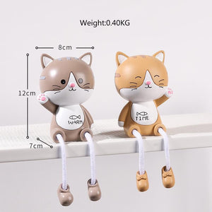 2pcs Resin Doll Ornament Cute Room Decoration Miniatures Nordic Home Decoration Accessories Indoor Figurines Children's Gifts acacuss