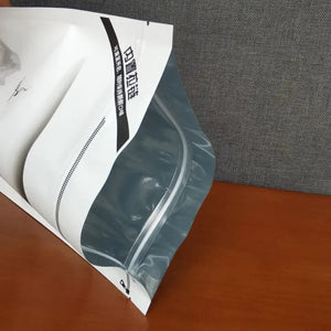 300g/350g Chinese XingJun Lao Bai Cha Zipper Bags Fuding White Tea Cake Recyclable Sealing Packing Gift Bag Dropshipping acacuss