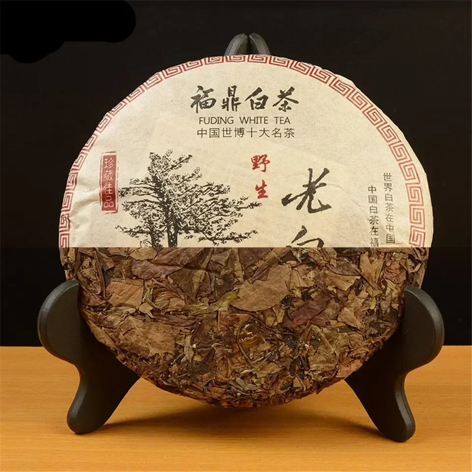 300g/350g Chinese XingJun Lao Bai Cha Zipper Bags Fuding White Tea Cake Recyclable Sealing Packing Gift Bag Dropshipping acacuss