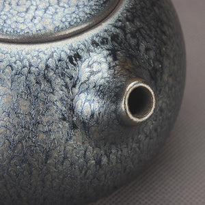 300ml Bloom Flower Tenmoku teapot beauties handmade porcelain Xishi Pot gift box packed authentic/JIANZHAN acacuss