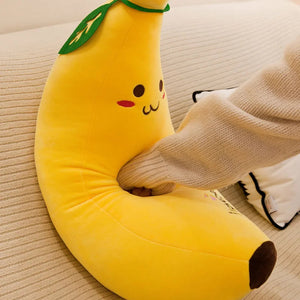35-100cm Soft Banana Plush Pillow Down Cotton Doll Simulation Fruit Cushion Child Birthday Gift Baby Comfort Doll Home Decor acacuss