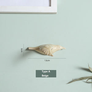 3D Ceramic Birds Shape Wall Hanging Decorations Simple Home Decorations Accessories Decoracao Para Casa Wall Crafts Ornaments acacuss