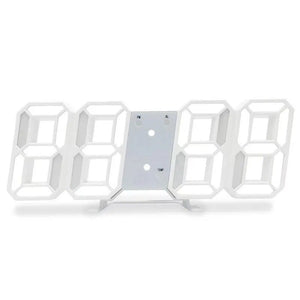 3D LED Digital Clock Luminous Fashion Wall Clock Multifunctional Creative USB Plug in Electronic Clock Home Decoration acacuss