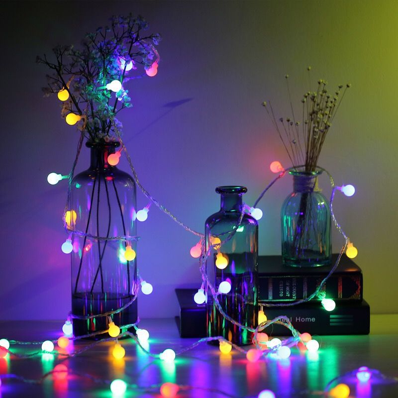 3M 20LED Snowflake LED String Lights Christmas Ornaments Home Christmas Tree Hanging Decoration Navidad Noel New Year Gifts 2023 acacuss