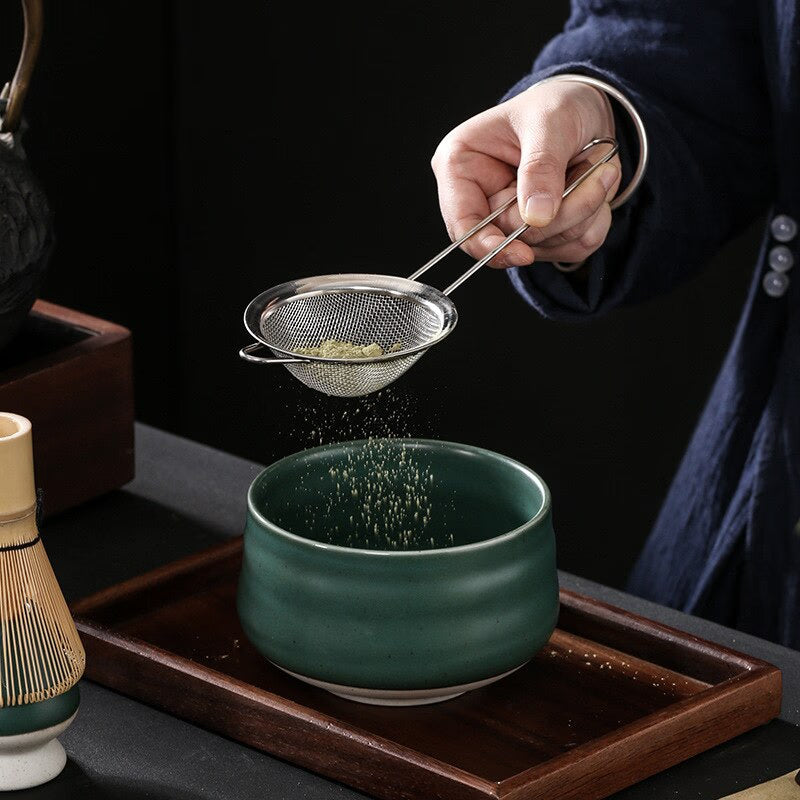 4-7pcs Handmade Home Easy Clean Matcha Tea Set Tool Stand Kit Bowl Whisk Scoop Gift Ceremony Traditional Japanese Accessories acacuss