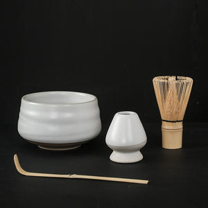 4-7pcs Handmade Home Easy Clean Matcha Tea Set Tool Stand Kit Bowl Whisk Scoop Gift Ceremony Traditional Japanese Accessories acacuss