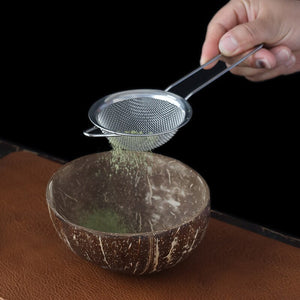 4-7pcs Handmade Home Easy Clean coconut Matcha Tea Set Tool Stand Kit Bowl Whisk ScoopBirthday gift Ceremony Kitchen supplies acacuss