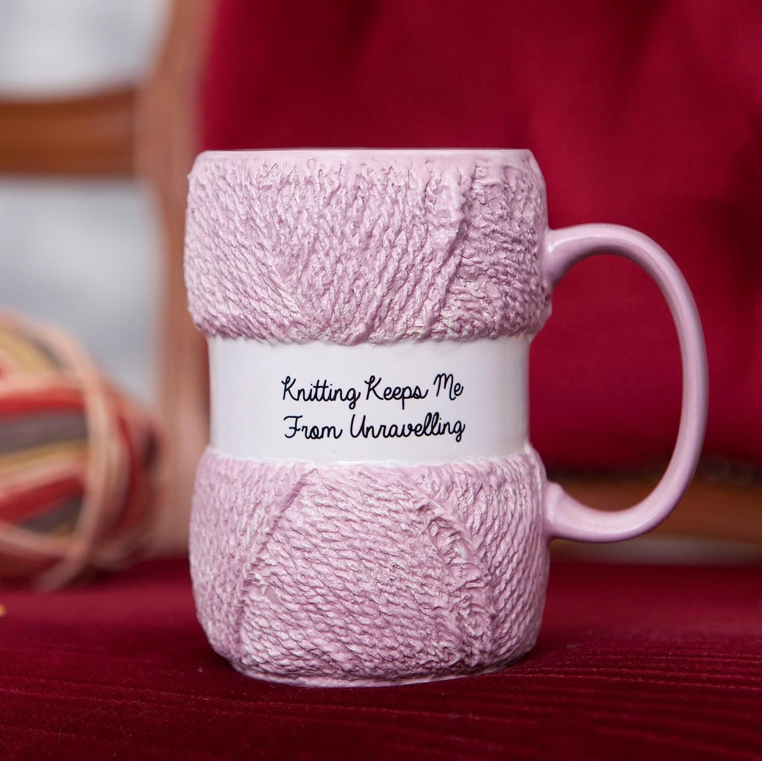 450ML Colorful Wool Ceramics Mugs with Handle Coffee Milk Tea Cups Home Office Drinkware Porcelain Mug Breakfast Cup Girls Gifts acacuss