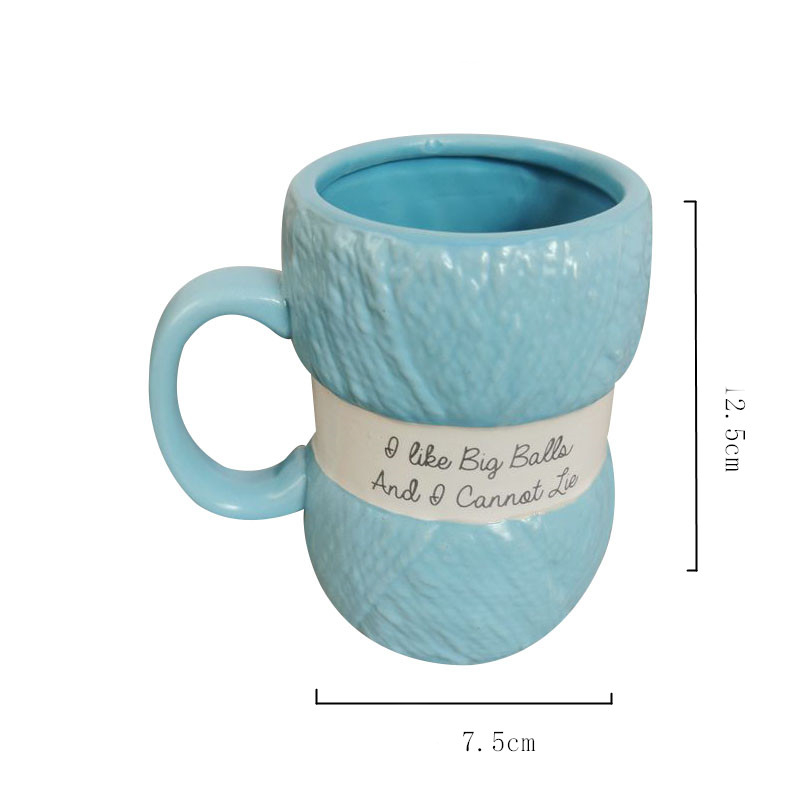 450ML Colorful Wool Ceramics Mugs with Handle Coffee Milk Tea Cups Home Office Drinkware Porcelain Mug Breakfast Cup Girls Gifts acacuss