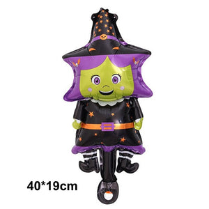4D 22inch Halloween Foil Inflatable Eyeball Decoration Spooky Halloween Party Supplies Eyeball Balloons Halloween Home Decors acacuss