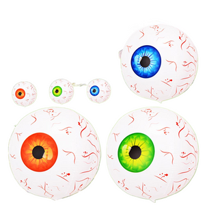 4D 22inch Halloween Foil Inflatable Eyeball Decoration Spooky Halloween Party Supplies Eyeball Balloons Halloween Home Decors acacuss
