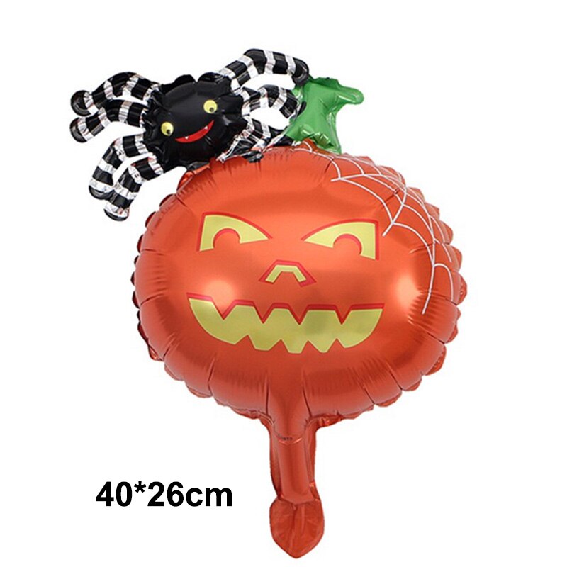 4D 22inch Halloween Foil Inflatable Eyeball Decoration Spooky Halloween Party Supplies Eyeball Balloons Halloween Home Decors acacuss