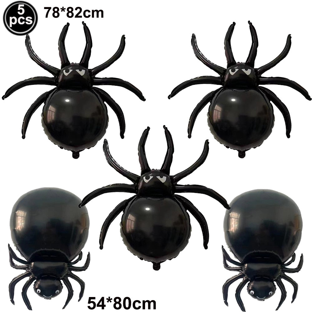 4D 22inch Halloween Foil Inflatable Eyeball Decoration Spooky Halloween Party Supplies Eyeball Balloons Halloween Home Decors acacuss