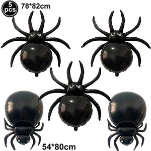 4D 22inch Halloween Foil Inflatable Eyeball Decoration Spooky Halloween Party Supplies Eyeball Balloons Halloween Home Decors acacuss