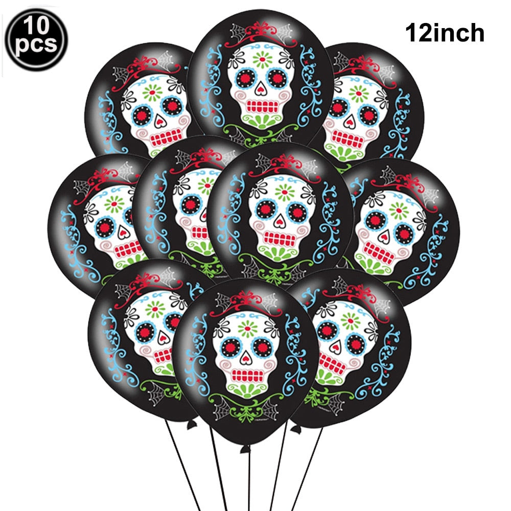 4D 22inch Halloween Foil Inflatable Eyeball Decoration Spooky Halloween Party Supplies Eyeball Balloons Halloween Home Decors acacuss
