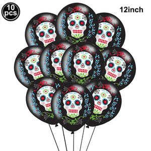 4D 22inch Halloween Foil Inflatable Eyeball Decoration Spooky Halloween Party Supplies Eyeball Balloons Halloween Home Decors acacuss