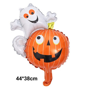 4D 22inch Halloween Foil Inflatable Eyeball Decoration Spooky Halloween Party Supplies Eyeball Balloons Halloween Home Decors acacuss