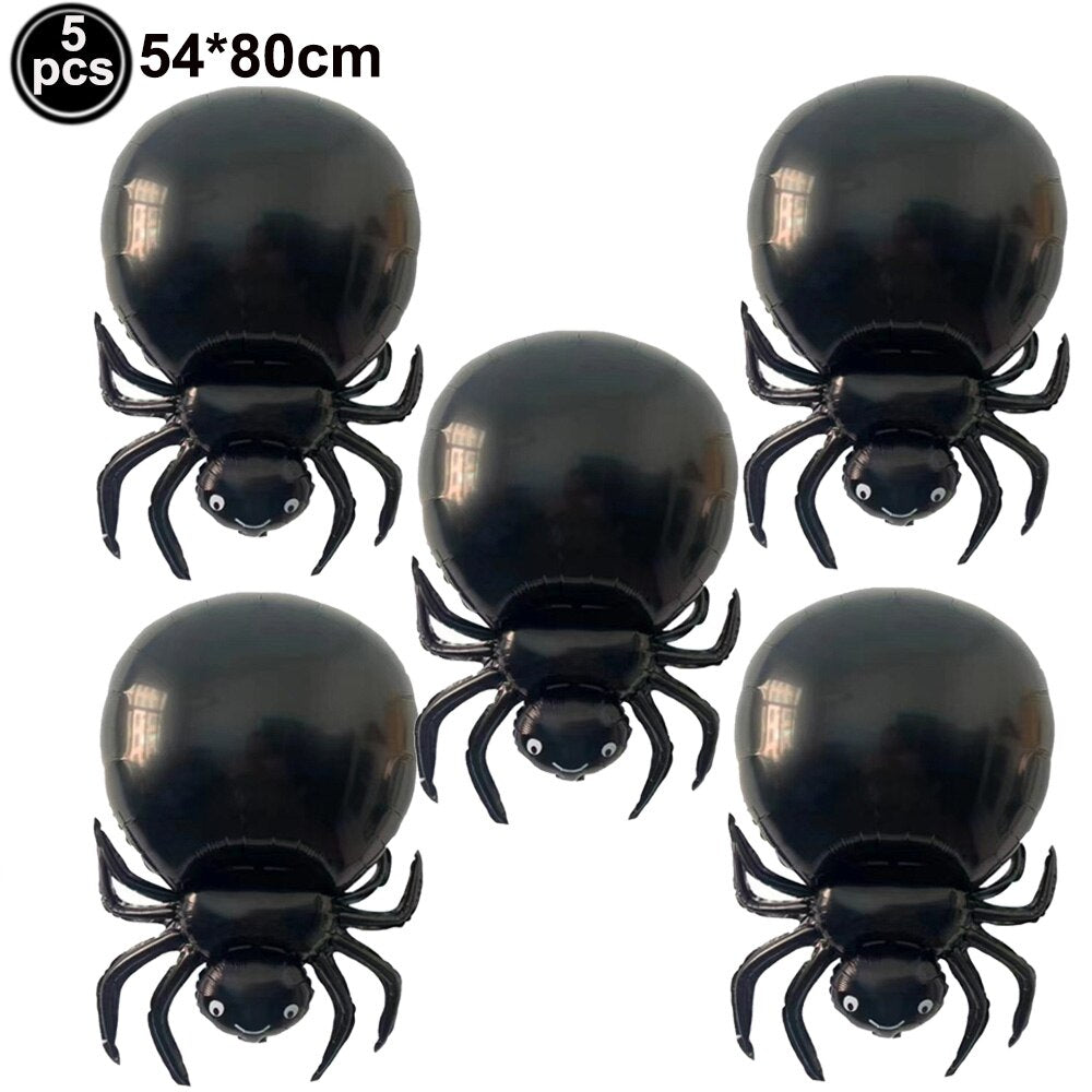4D 22inch Halloween Foil Inflatable Eyeball Decoration Spooky Halloween Party Supplies Eyeball Balloons Halloween Home Decors acacuss