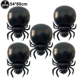 4D 22inch Halloween Foil Inflatable Eyeball Decoration Spooky Halloween Party Supplies Eyeball Balloons Halloween Home Decors acacuss