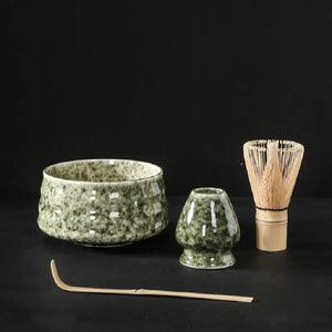 4pcs Japanese Matcha Set Safe Bamboo Whisk Teaspoon Tea Sets Indoor Beverage Shop Tea-making Tools Accessories acacuss