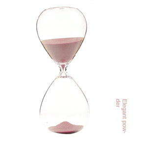 5/15/30/60 Minutes New Nordic Glass Droplet Time Hourglass Timer Creative Home Decoration Crafts Decoration Valentine's Day Gift acacuss