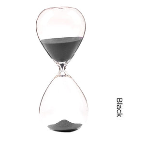 5/15/30/60 Minutes New Nordic Glass Droplet Time Hourglass Timer Creative Home Decoration Crafts Decoration Valentine's Day Gift acacuss