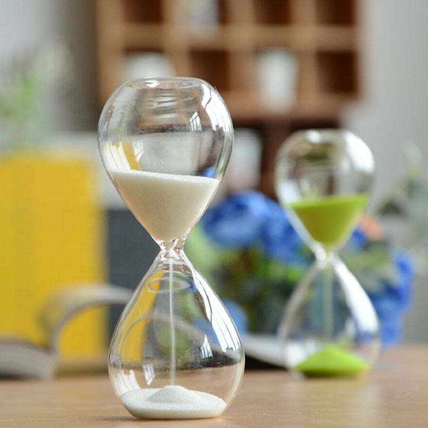 5/15/30/60 Minutes New Nordic Glass Droplet Time Hourglass Timer Creative Home Decoration Crafts Decoration Valentine's Day Gift acacuss