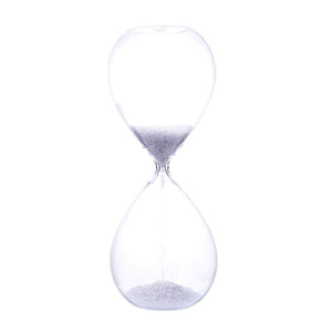 5/15/30/60 Minutes New Nordic Glass Droplet Time Hourglass Timer Creative Home Decoration Crafts Decoration Valentine's Day Gift acacuss