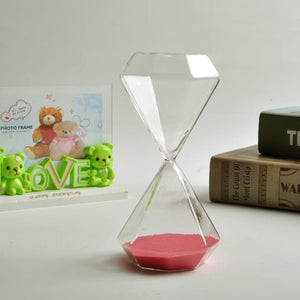 5-60 Minutes Diamond Sand Clock Hourglass Sandglass Children Gift Sand Timer Home Decoration Available in Multiple Color Options acacuss