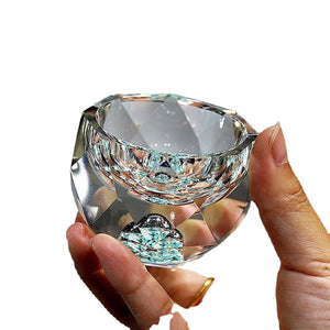 50ml Diamond Cutting Crystal Liquor Glasses Vodka Shot Glass Wine Glasses Whiskey Glass Spirits Sake Soju Brandy Tea Cup acacuss