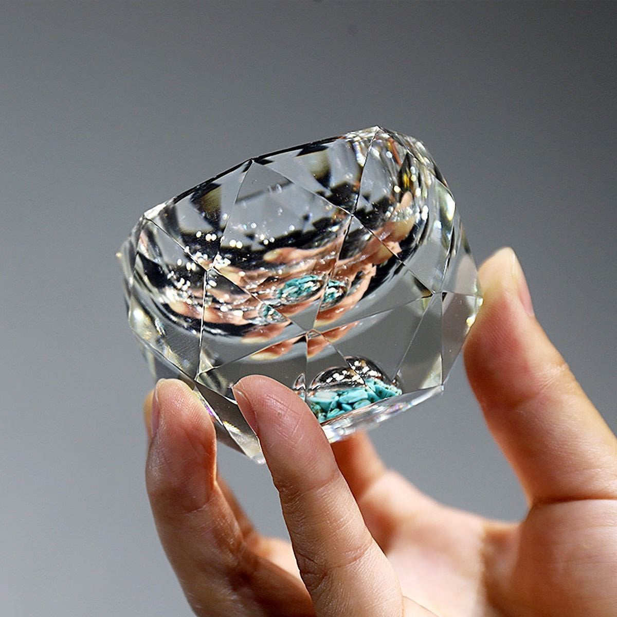 50ml Diamond Cutting Crystal Liquor Glasses Vodka Shot Glass Wine Glasses Whiskey Glass Spirits Sake Soju Brandy Tea Cup acacuss