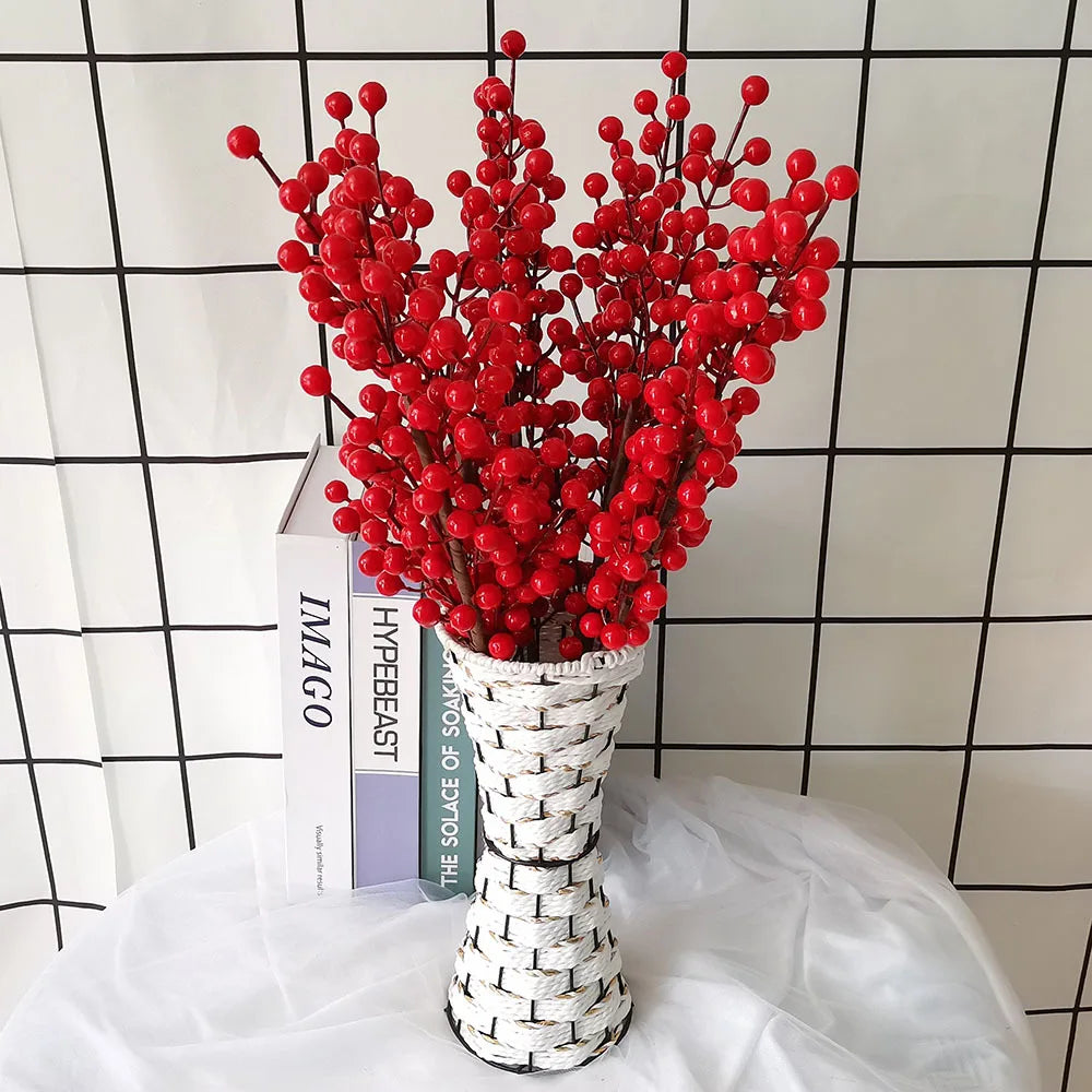 55cm New Artificial Flowers Wrought Iron Rattan Vases Country Style Flower Arrangement Vase Wedding Hotel DIY Home Decoration acacuss