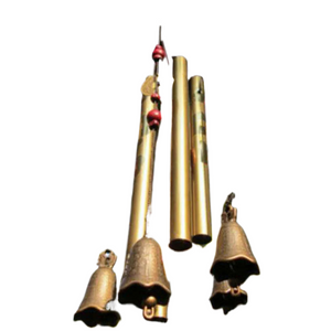 Copper Money Wind Chime Church Bell Large Wind Chime Tubes Bells Outdoor Garden Home Decor Antique Windchime Wall Hanging Crafts acacuss
