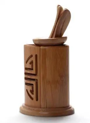 6Pcs/set Handmade Tea Ceremony Utensils Set Bamboo acacuss