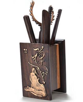6Pcs/set Handmade Tea Ceremony Utensils Set Bamboo acacuss