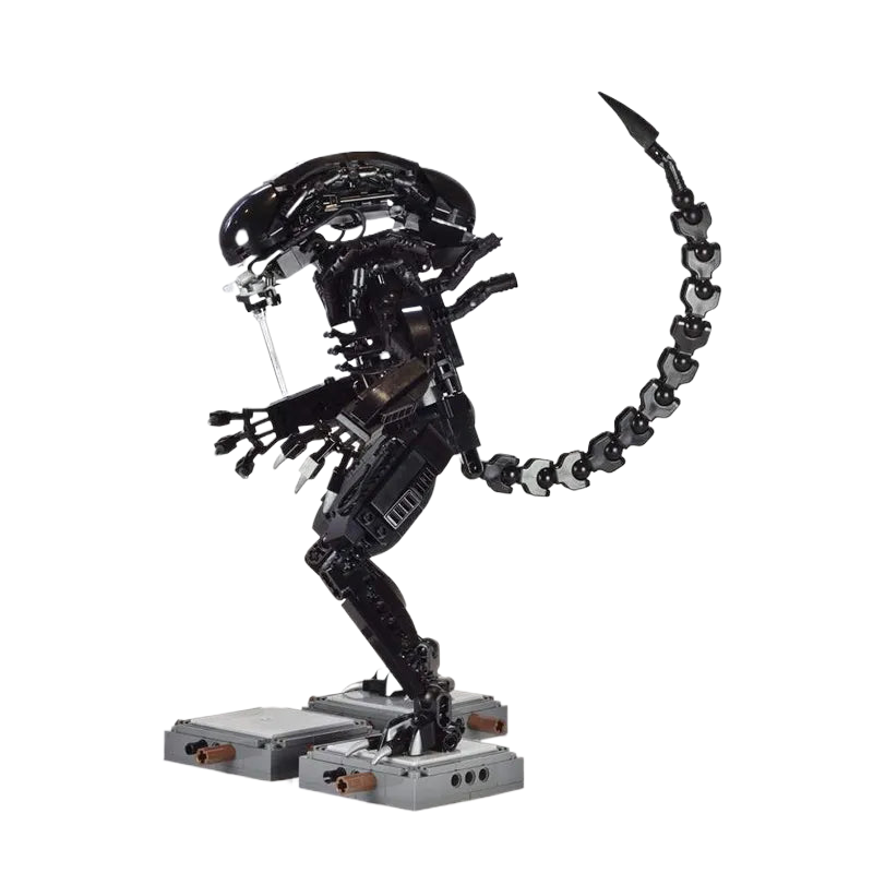 600PCS Prometheus Aliens Vs Predator Space Aliens Figure Mech Model Building Blocks Bricks Toys Kid Gift acacuss