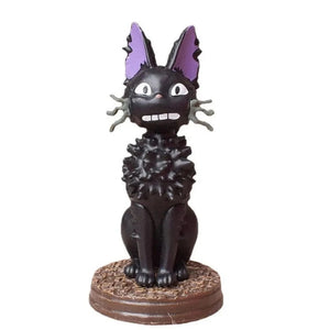 6pcs/set Cartoon Black Cat Jiji Gigi Figure PVC Action Toy Doll Model Set Black Cat Hayao Miyazaki Figure Toy kids birthday gift acacuss