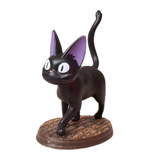 6pcs/set Cartoon Black Cat Jiji Gigi Figure PVC Action Toy Doll Model Set Black Cat Hayao Miyazaki Figure Toy kids birthday gift acacuss