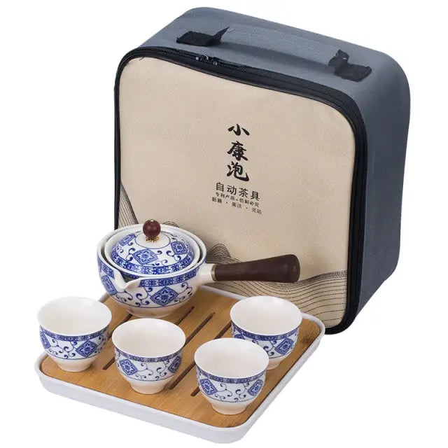 Théière japonaise en céramique Peinte  à la main - ACACUSS
