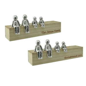 80PCS Family Member Decoration Sculpture Home Furnishing Resin Craft Decoration Sculpture INS Decoration Christmas New Product acacuss