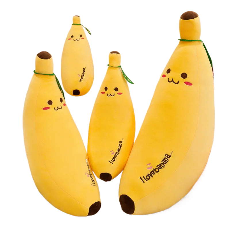 35-100cm Soft Banana Plush Pillow Down Cotton Doll Simulation Fruit Cushion Child Birthday Gift Baby Comfort Doll Home Decor acacuss