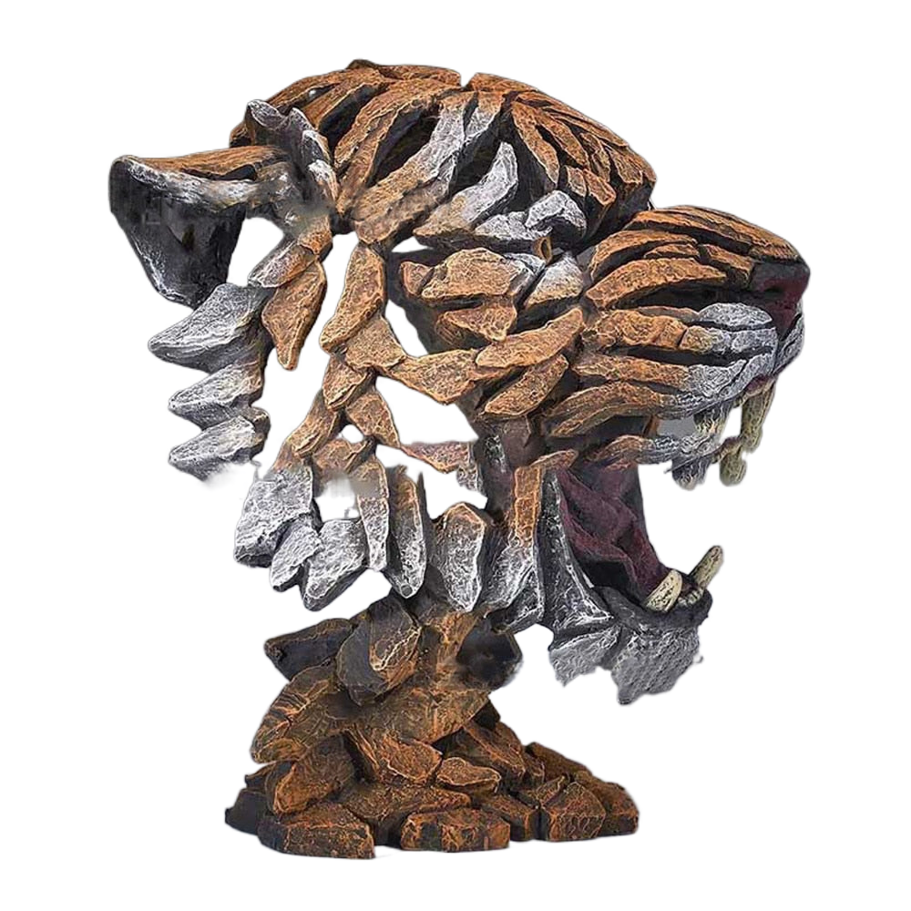 Contemporary Animal Scul Animal Sculpture Collection Tiger Bust by of Edge Scenes home decore  animal figures  ganesha statues acacuss